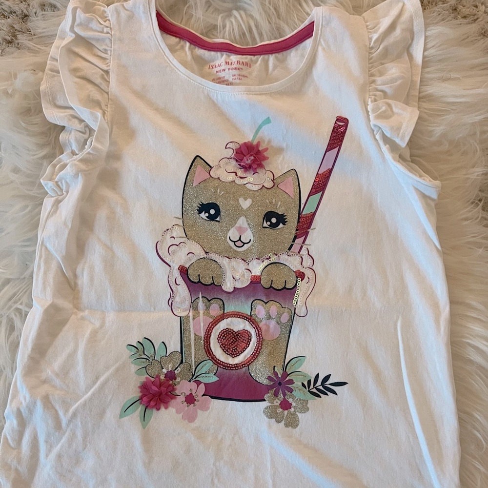 Girls designed top
